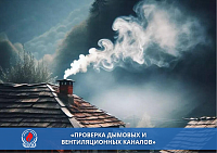 Заблаговременно проведите проверку  дымовых и вентиляционных каналов! 